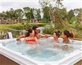 Lodges and hot tubs, the perfect combination at West Tanfield Lodges, West Tanfield