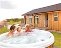 Lodges and hot tubs, the perfect combination at Caddy’s Corner Lodges, Carnmenellis