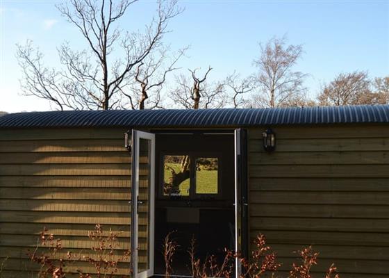 Shepherd's Hut Spa - Glampio Gelli Glamping - Lodges - Book Online -  Hoseasons