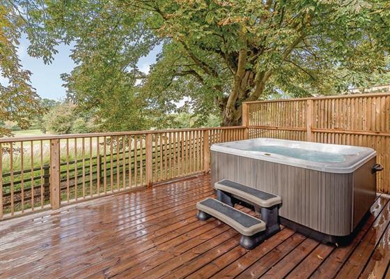 Summer Breeze at Henlle Hall Woodland Lodges, Oswestry