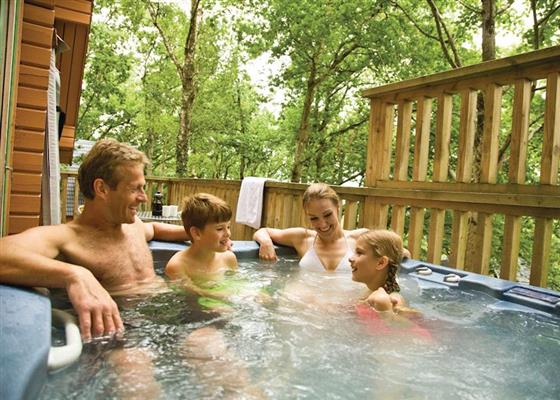 Woodland Deluxe Lodge at Finlake Lodges, Newton Abbot