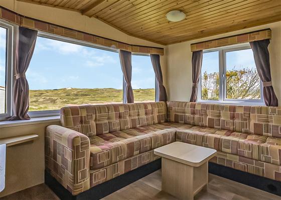 5 berth comfort caravan accessible sea view  (Pet)