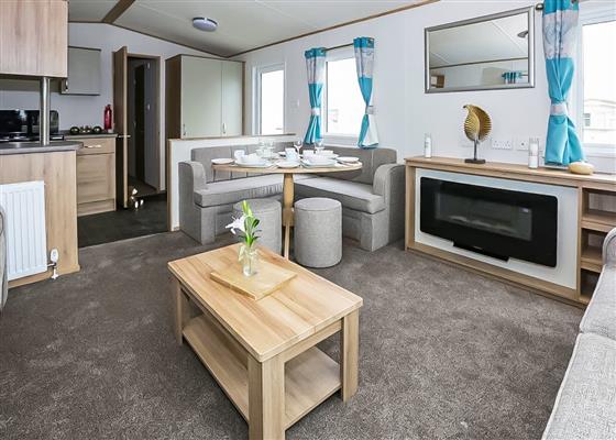 6 berth luxury caravan sea view (Pet)