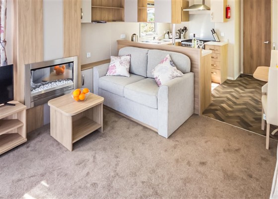 6 Berth Luxury Caravan With Hot Tub