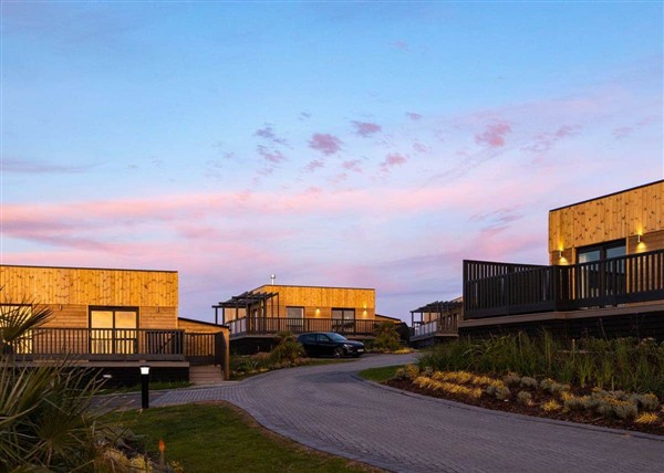 4 Person Scandinavian Lodge at Gwel an Mor in 