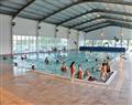 Enjoy a dip in the pool at Inspiration Lodge 8 VIP; Burnham-on-Sea