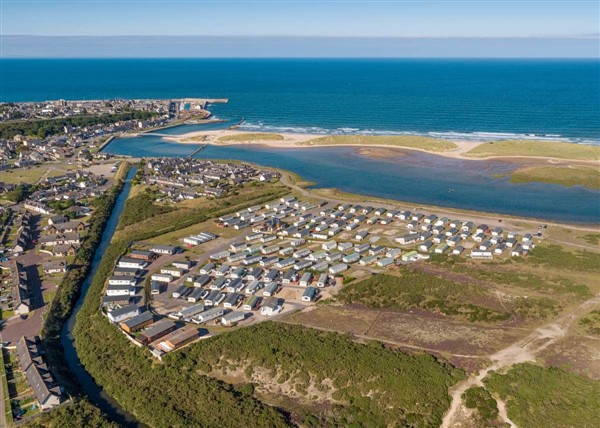 Platinum 2 Lodge at Lossimouth in 