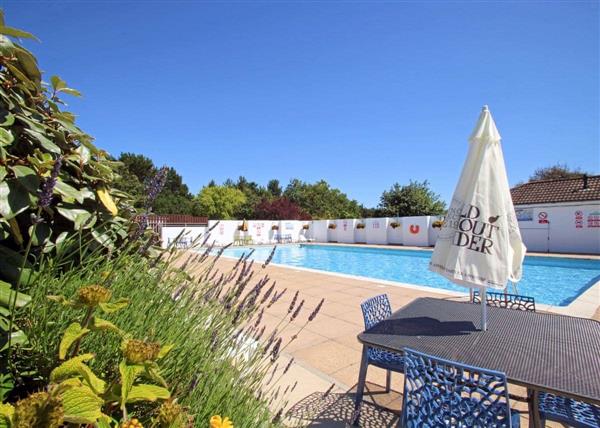 Select Lodge Plus 2 Unicorn at Shorefield Country Park in Milford-on-Sea, near Lymington, Hampshire
