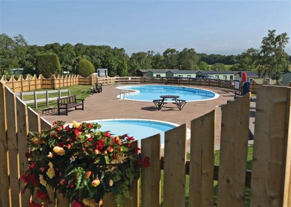 Hot Tub Lodge at Wild Rose Park in Ormside, Appleby-in-Westmorland, Cumbria