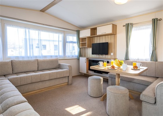 Gold Plus 2  Caravan with Decking