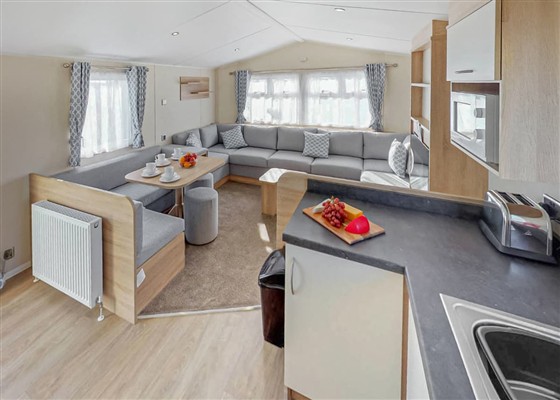 Gold Plus 2 Caravan with Decking sleeps 4