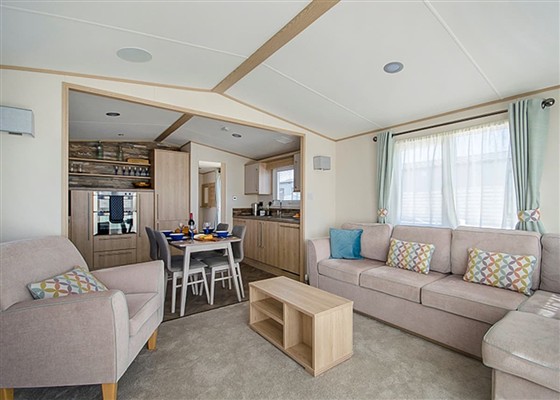 Platinum 2 Caravan with Decking sleeps 4