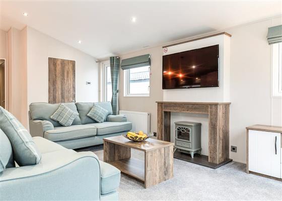 Platinum 3  Lodge (slps 6) with decking (Pet)