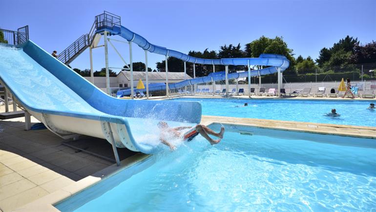 Les Menhirs Campsite (bs018) - Carnac Plage, Brittany, France. Caravan 